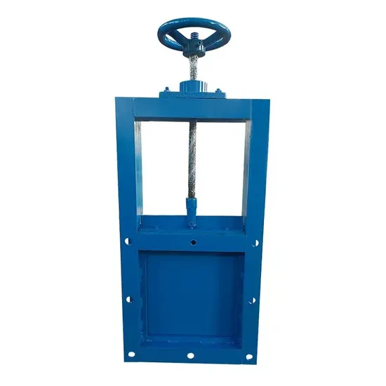 Maual/Pneumatic/Electric Water Control Penstock Channel Sluice Gate Stop Log Gate Knife Gate Valve